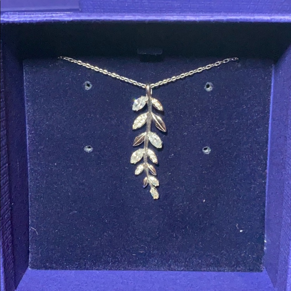 Swarovski mayfly necklace